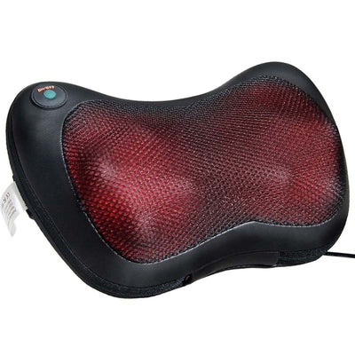 Shiatsu Pillow Massager with Heat Deep Kneading for Muscle Pain Relief