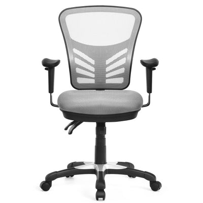 Ergonomic Mesh Office Chair Recliner Computer Desk Chair with Adjustable Armrests and Back Height