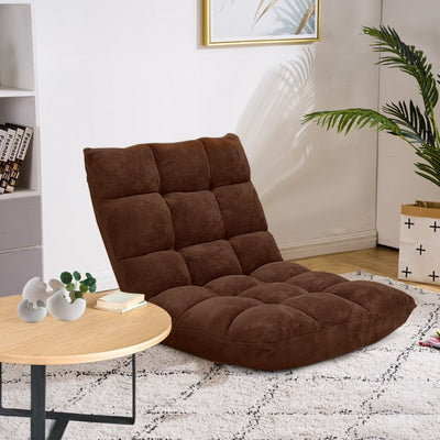 14-Position Adjustable Cushioned Floor Chair