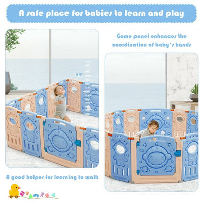 Foldable Baby Playpen Safety Baby Fence