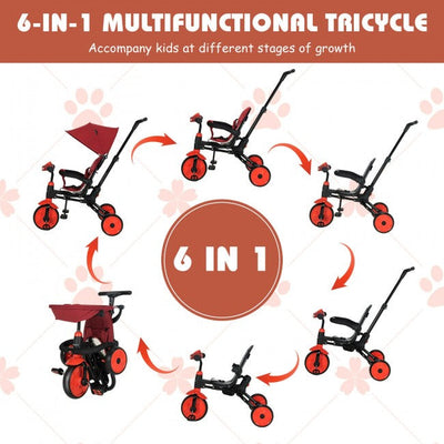 Foldable Baby Stroller Toddler Tricycle