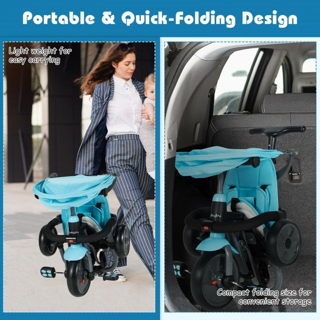 Foldable Baby Stroller Toddler Tricycle