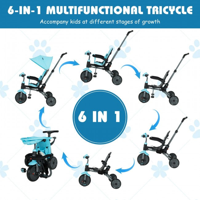 Foldable Baby Stroller Toddler Tricycle