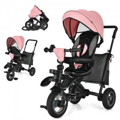 Foldable Baby Tricycle Stroller