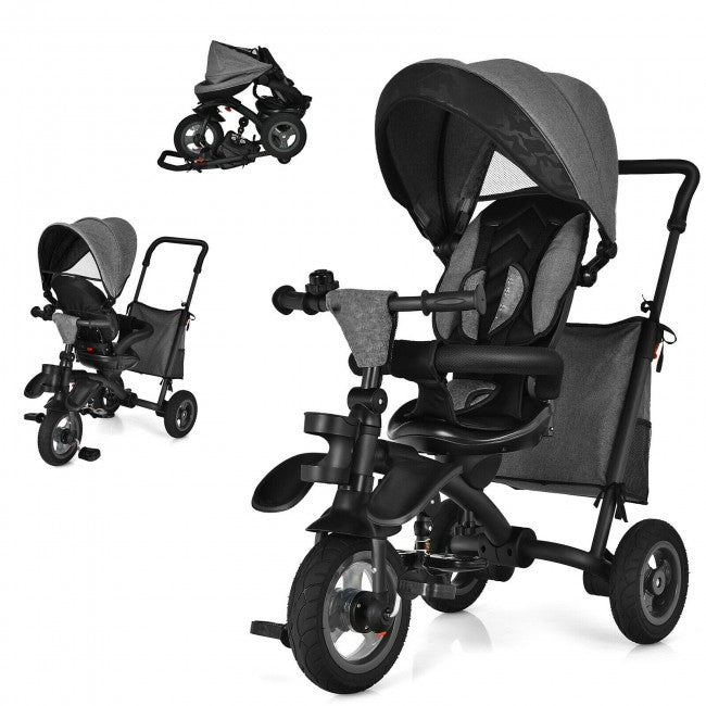 Foldable Baby Tricycle Stroller