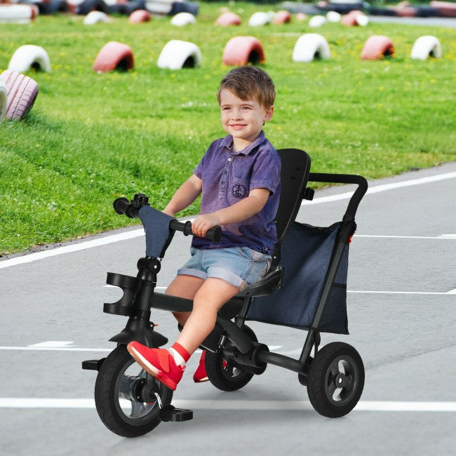 Foldable Baby Tricycle Stroller