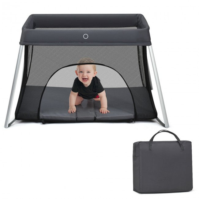 Foldable Travel Crib & Baby Playpen