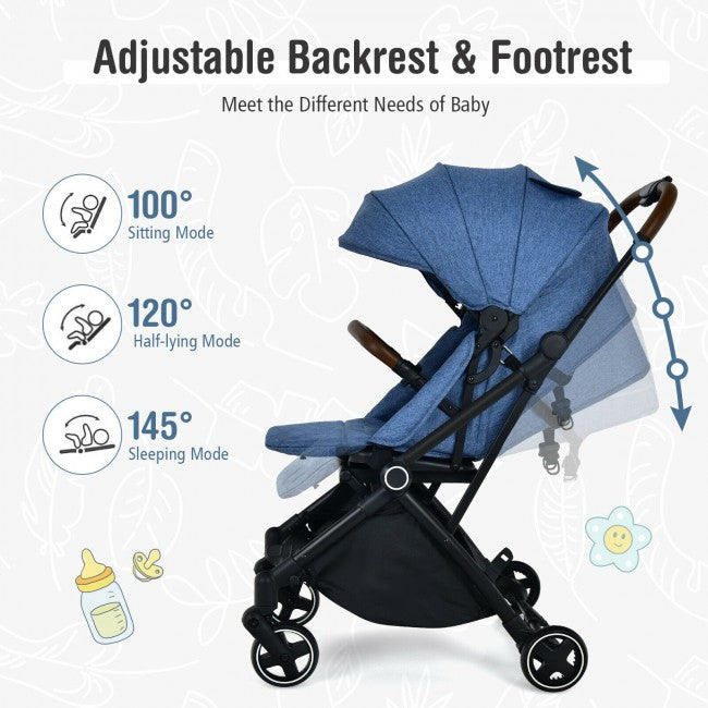 High Landscape Baby Stroller with Convertible Bassinet Newborn and Toddler