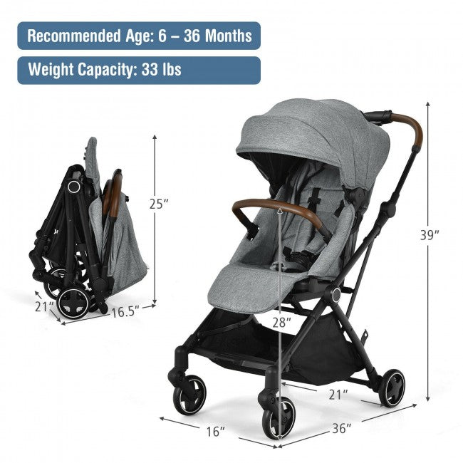 High Landscape Baby Stroller with Convertible Bassinet Newborn and Toddler