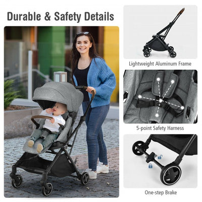 High Landscape Baby Stroller with Convertible Bassinet Newborn and Toddler