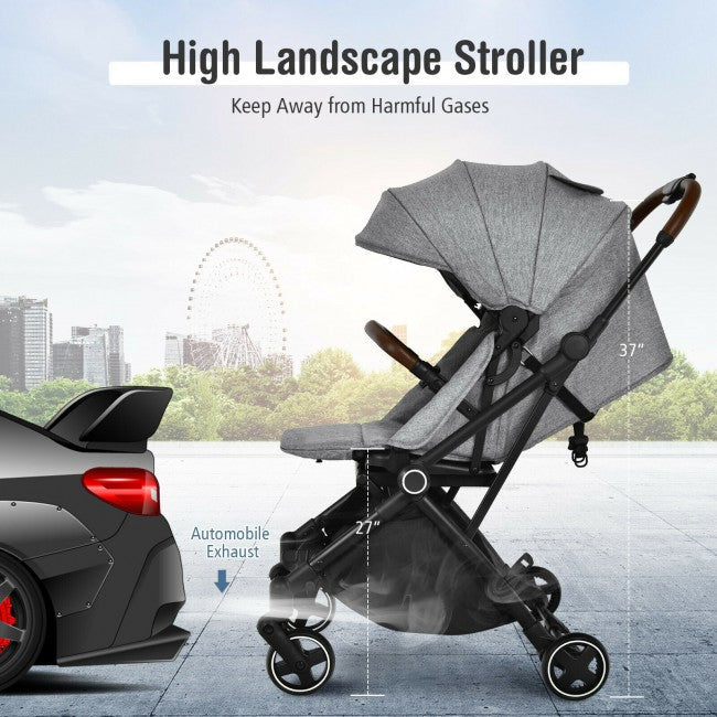 High Landscape Baby Stroller with Convertible Bassinet Newborn and Toddler