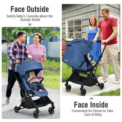 High Landscape Baby Stroller with Convertible Bassinet Newborn and Toddler