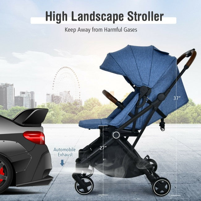 High Landscape Baby Stroller with Convertible Bassinet Newborn and Toddler