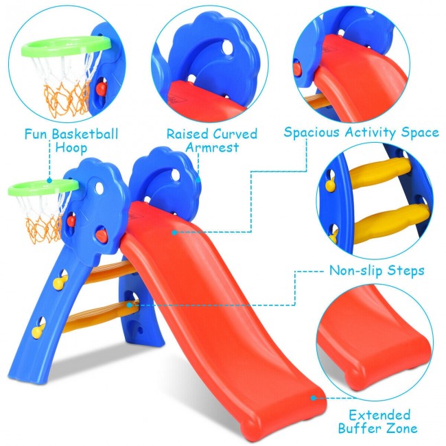 Indoor Folding First Slide for Kids