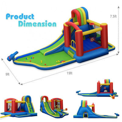 Inflatable Kid Bounce House Castle with Blower