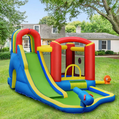 Inflatable Kid Bounce House Castle with Blower