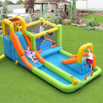 Inflatable Water Slide Park Bounce House Without Blower