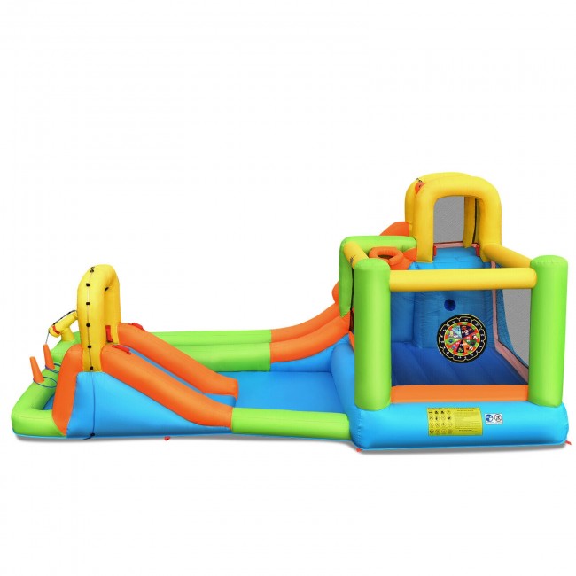 Inflatable Water Slide Park Bounce House Without Blower