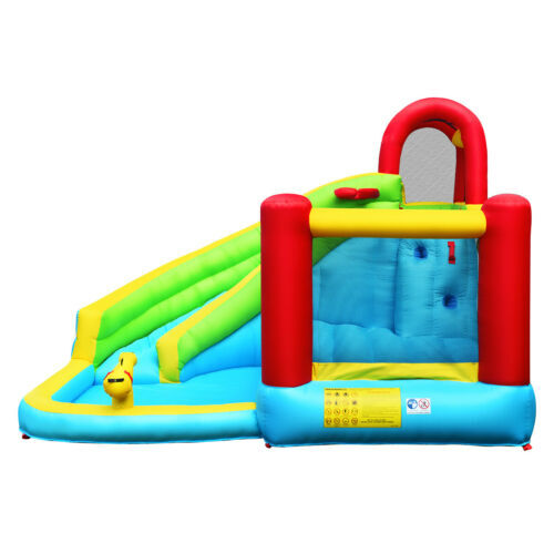 Kids Bounce Castle Backyard Inflatable Playground with Water Slides