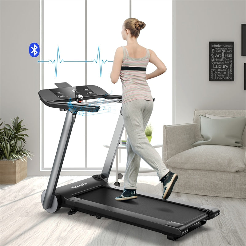 Italian Designed Heavy Duty Folding Electric Treadmill for Gym Home