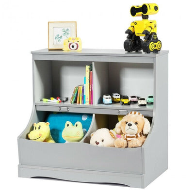 Kids Bookcase Toy Storage Organizer