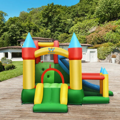 Kids Inflatable Dual Slide Jumping Castle with 780W Blower