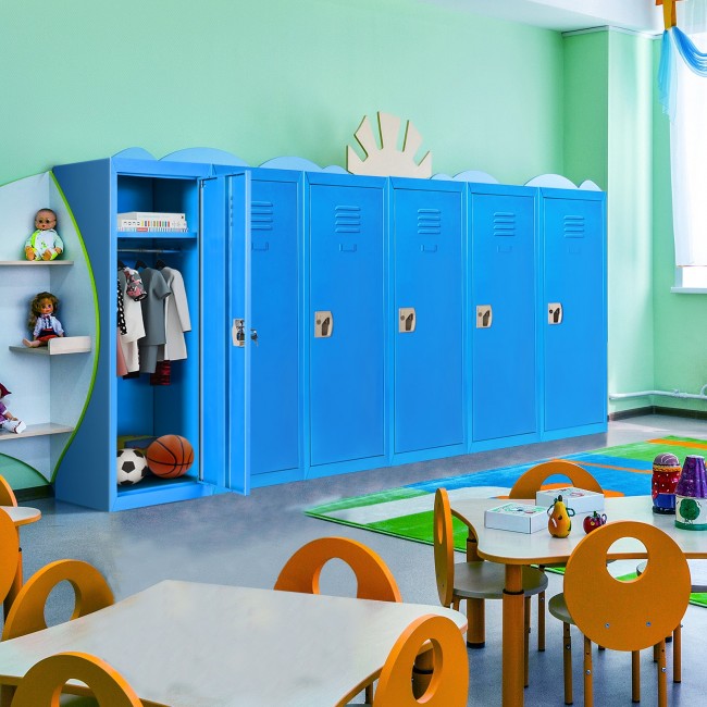 Kids Metal Locker Storage Cabinet for Toys