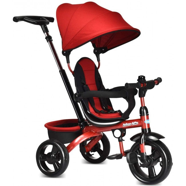 Kids Tricycle with Adjustable Canopy