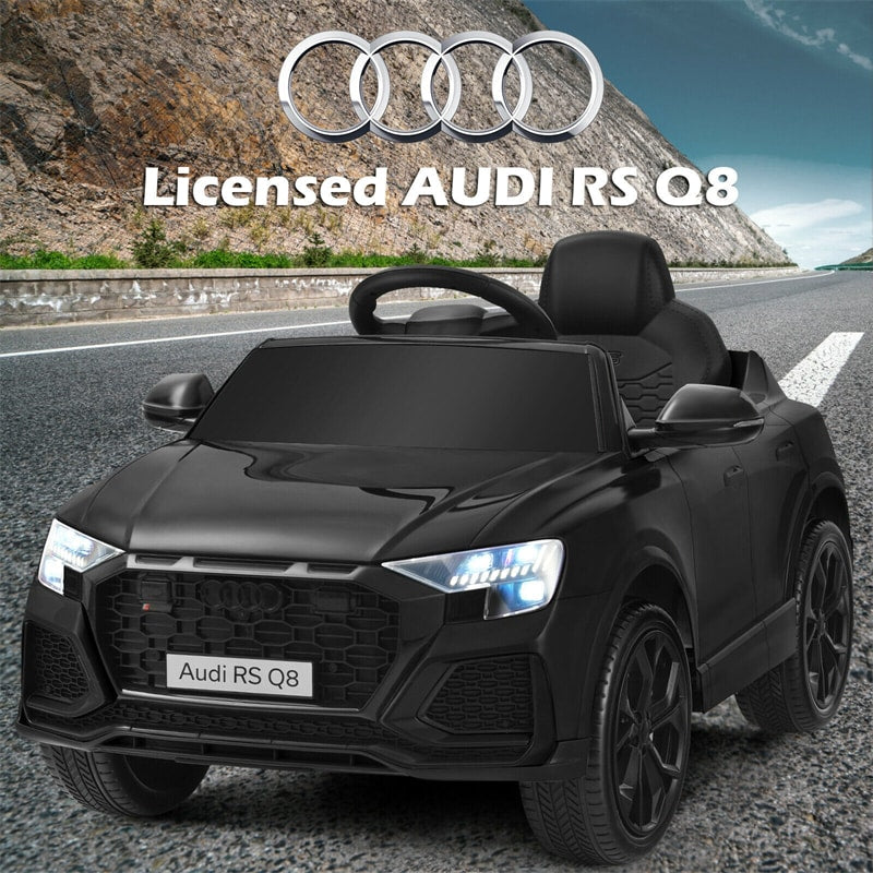 Licensed Audi Q8 12V Battery Powered Kids Ride On Car with Remote Control