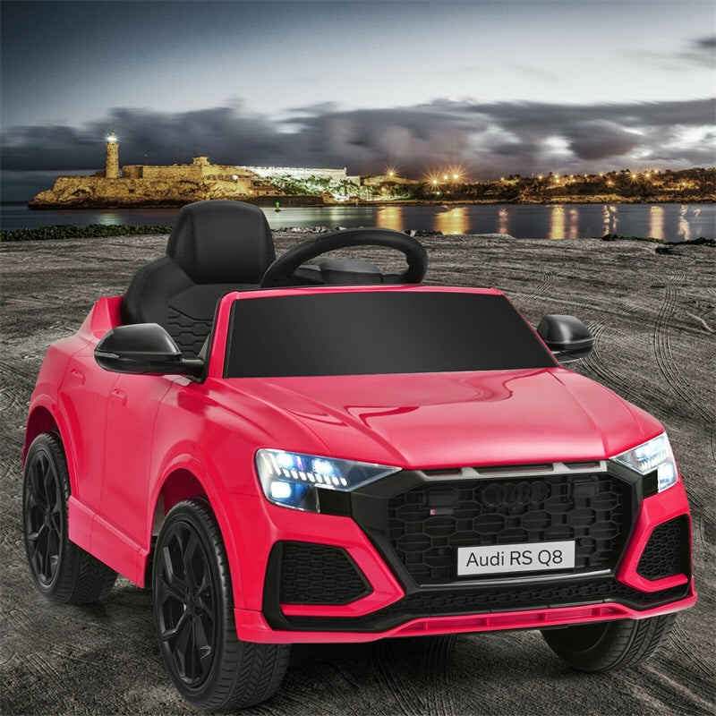 Licensed Audi Q8 12V Battery Powered Kids Ride On Car with Remote Control