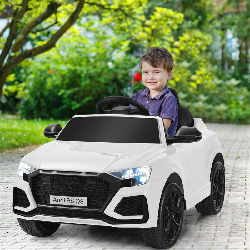 Licensed Audi Q8 12V Battery Powered Kids Ride On Car with Remote Control