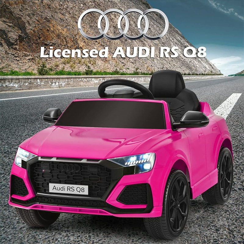 Licensed Audi Q8 12V Battery Powered Kids Ride On Car with Remote Control