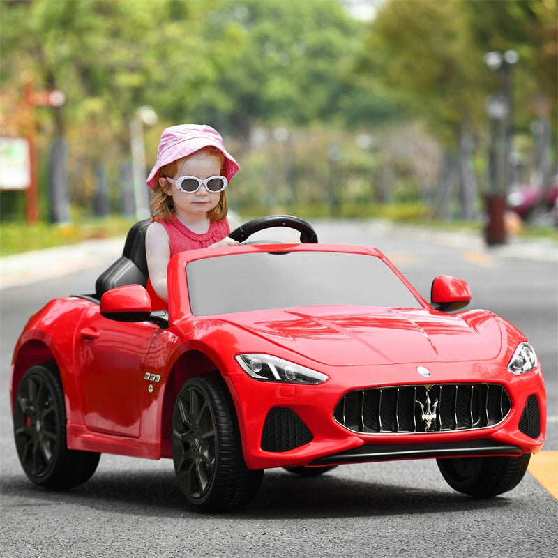 Licensed Maserati GranCabrio 12V Battery Powered Kids Ride On Car w/ Remote Control