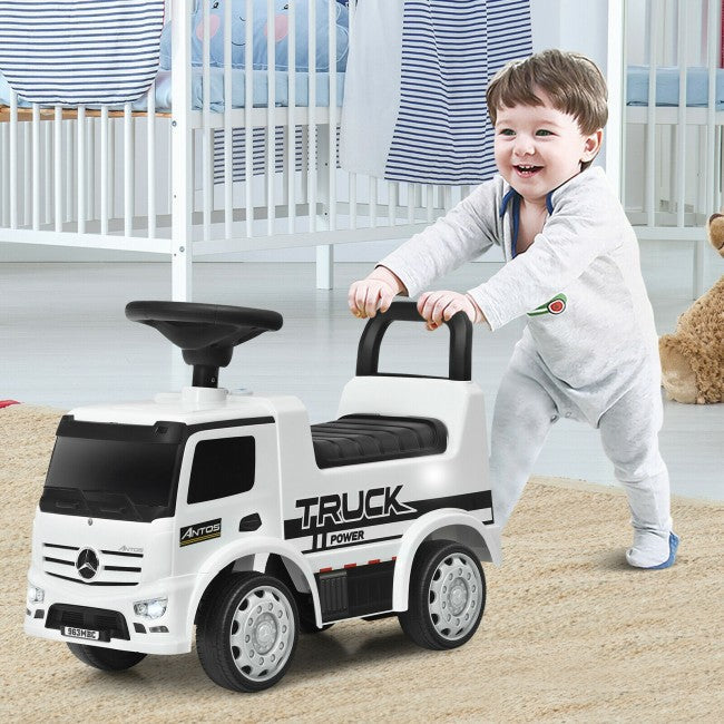 Children Push and Ride Racer Licensed Mercedes Benz Push Truck Car