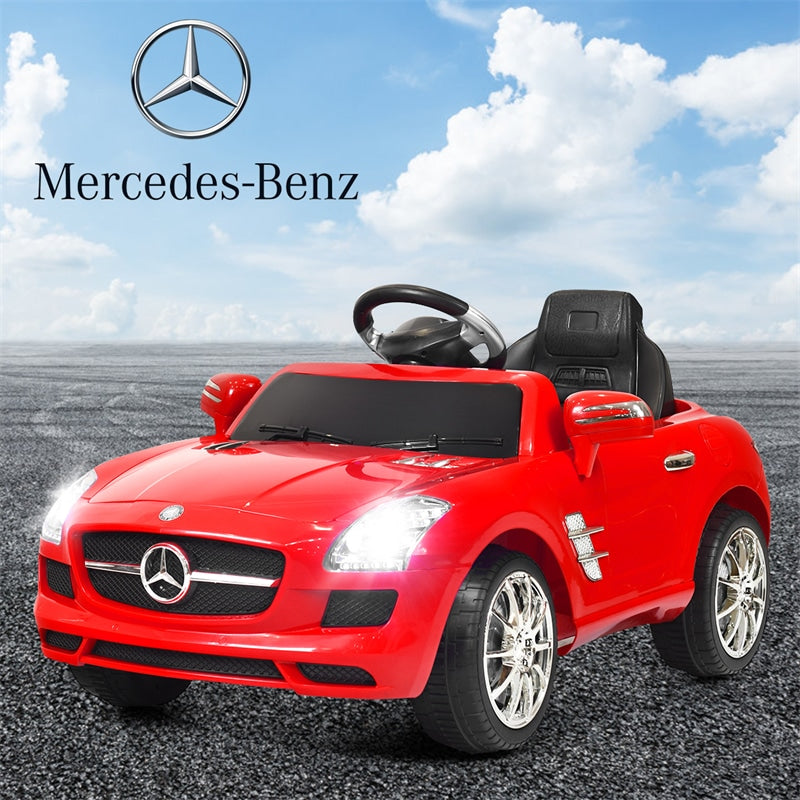 Licensed Mercedes Benz SLS 6V Electric Kids Ride On Car with Remote Control MP3