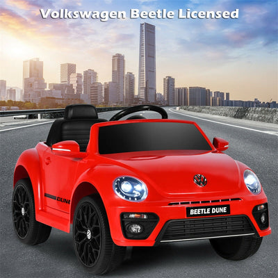 12V battery powered child ride in car with remote control licensed Volkswagen Beetle