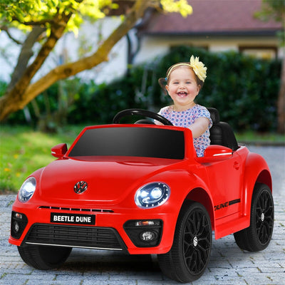 12V battery powered child ride in car with remote control licensed Volkswagen Beetle