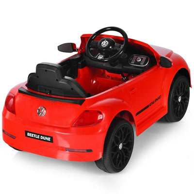 12V battery powered child ride in car with remote control licensed Volkswagen Beetle