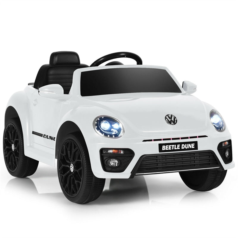 12V battery powered child ride in car with remote control licensed Volkswagen Beetle