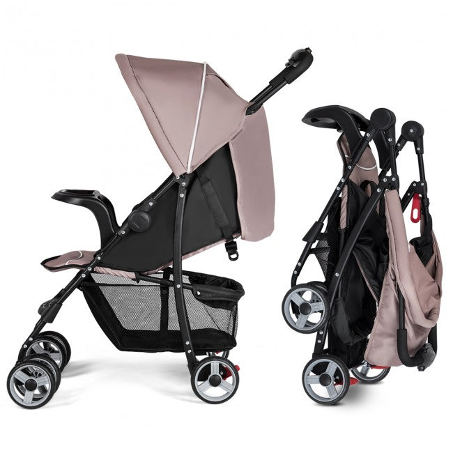 Lightweight Easy Fold Compact Travel Baby Stroller