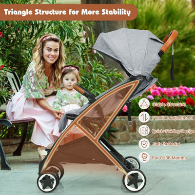 Lightweight Pushchair Umbrella Stroller for Infants & Baby