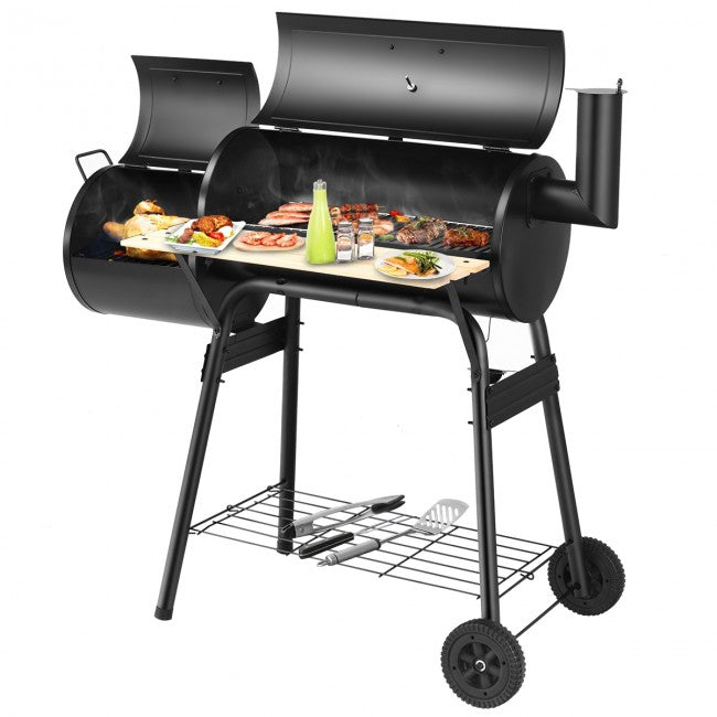 Outdoor Camping BBQ Grill Barbecue Pit Patio Cooker