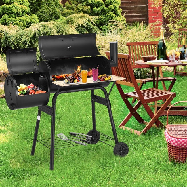 Outdoor Camping BBQ Grill Barbecue Pit Patio Cooker