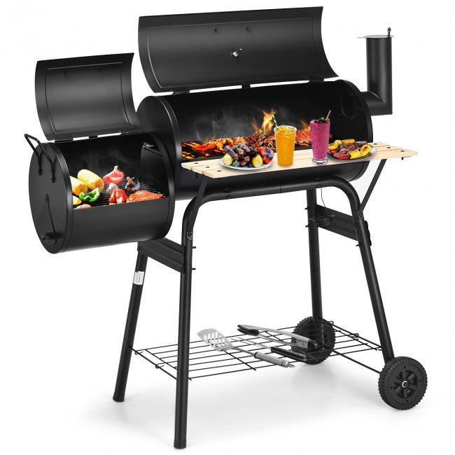 Outdoor Camping BBQ Grill Barbecue Pit Patio Cooker