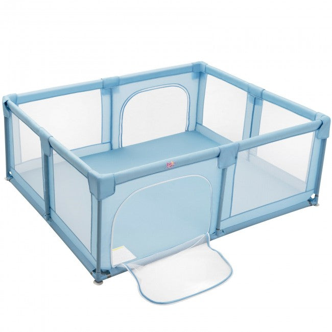 Portable Playpen for Babies with Gate