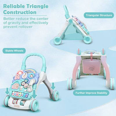 Sit-to-Stand Baby Learning Walker