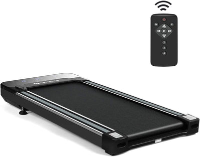 Electric Treadmill Walking Pad Under Desk Treadmill with Touchable LED Display and Wireless Remote Control