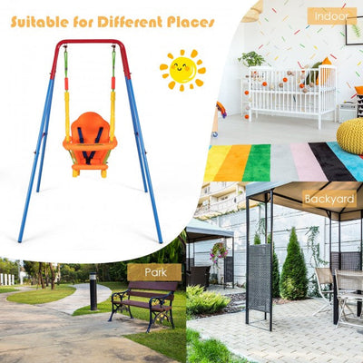 Toddler Swing Set for Outside