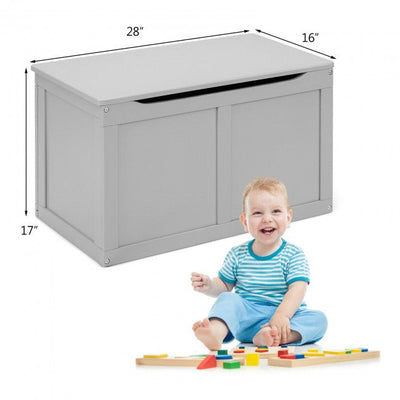 Toy Chest Kids Wooden Storage Bench