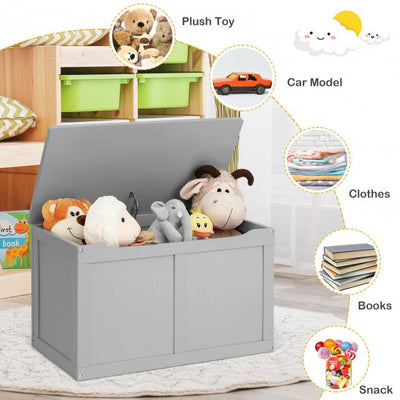 Toy Chest Kids Wooden Storage Bench